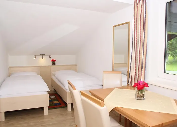 아파트 Apartmenthaus Dornroeschen 람자우 암 다흐스타인